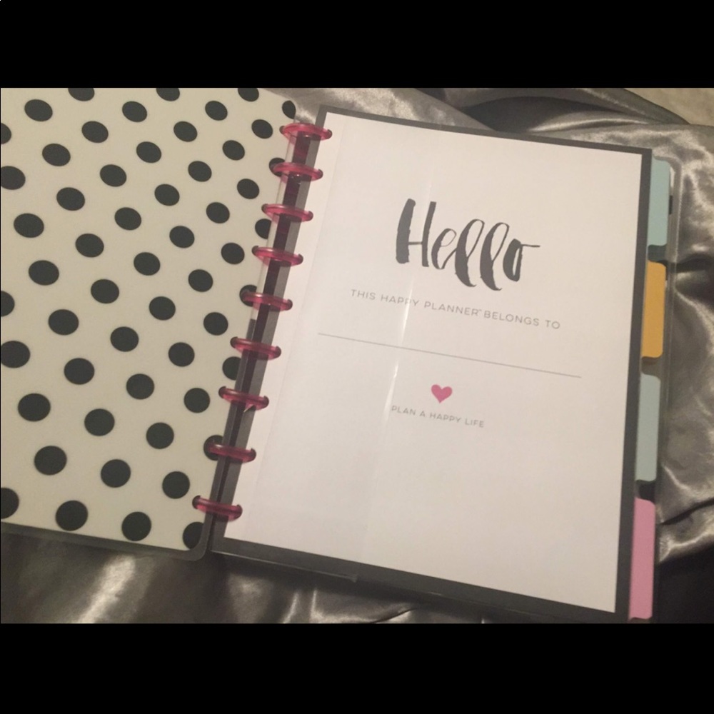 Happy planner classic undated includes stickers